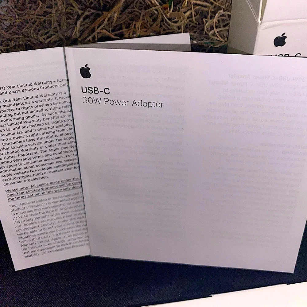 ✨Apple - 30W - USB-C Power Adapter✨NEW (Open Box)✨